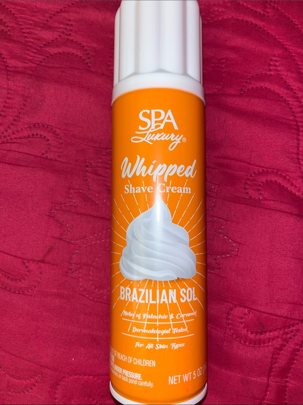 Whipped Shave Cream - Brazilian Sol (Orange)